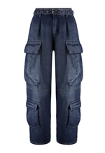 Calça Cargo Fivela District Dirty Escuro