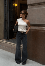 Blusa Um Ombro After Hours Vanilla