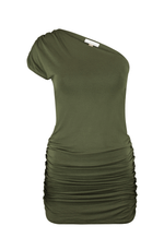 Blusa Um Ombro After Hours Verde Coco