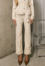 Calça Mom Fit Boulevard Aveia