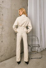 Calça Mom Fit Boulevard Aveia