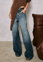 Calça Baggy Bastille Claro Vintage