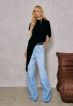 Blusa Assimétrica Muse Preto