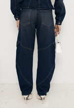 Calça Balloon Vendome Dirty Wash