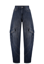 Calça Balloon Vendome Dirty Wash
