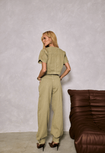 Calça Aladim Margot Folha Seca