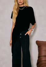 Calça Extra Wide Leg Avenue Black