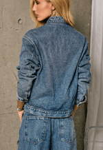 Jaqueta Ampla Muse Dirty Wash