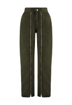 Calça Balloon Zip Verde Coco