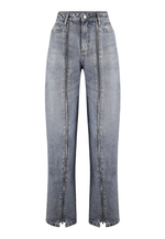 Calça Balloon Zip Dirty Wash