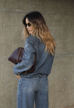 Jaqueta Bomber Zip Dirty Wash