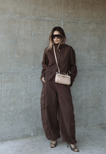 Calça Aladim Cargo Voyager Cacau