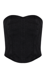 Top Recortes Overlap Black Estonado