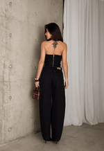 Calça Baggy Overlap Black Estonado