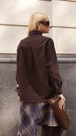 Camisa Essentials Bastille Marrom Estonado