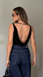 Regata Vazada Reveal Preta