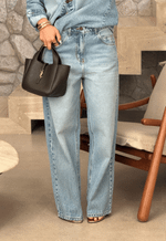 Calça Baggy Bastille Claro Marmorizado