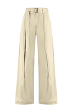Calça Pantalona Monaco Bege Claro