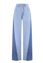 Calça Barrel Duo Blue