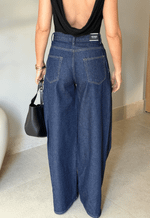 Calça Pantalona Monaco Brown Wash