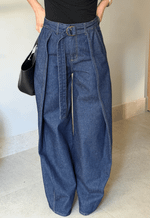 Calça Pantalona Monaco Brown Wash