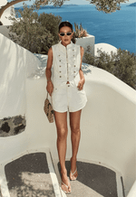 Colete Napoleão Empire Off White