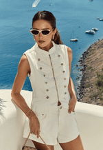 Colete Napoleão Empire Off White