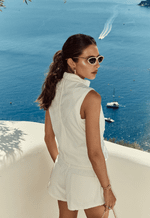 Short Mini Lune Off White
