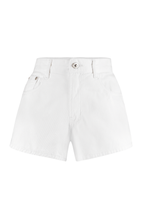 Short Mini Lune Off White