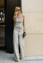 Calça Baggy Overlap Claro Vintage