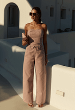 Calça Baggy Overlap Rosê
