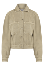 Jaqueta Cropped Legacy Bege Claro