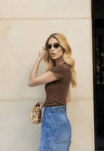 Blusa Lumiere Cacao