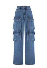 Calça Cargo Utility Médio Nebulizado