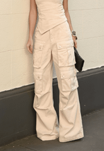 Calça Cargo Utility Areia Marmore