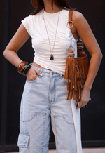 Blusa Transpassada Flow Off White