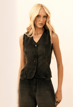 Colete Sierra Dirty Wash Black