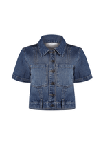 Blusa Cropped Flight Dirty Escuro