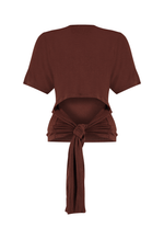 Blusa Amarração Toscana Marrom