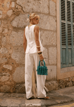 Calça Balloon Serena Off White