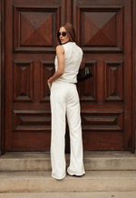 Calça Pantalona Chiara Areia Beach