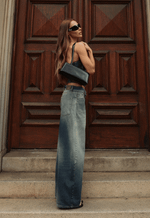 Calça Baggy Overlap Dirty Wash Escuro
