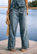 Calça Baggy Silhouette Dirty Wash