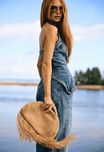 Top Evasê Silhuette Dirty Wash