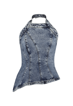Top Evasê Silhuette Dirty Wash