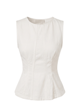 Blusa Peplum Évora Off White