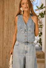 Top Recortes Cloud Claro Vintage