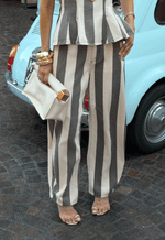 Calça Balloon Sunset Stripes