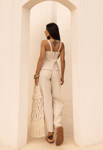 Calça Balloon Dolce Vita Areia Mármore