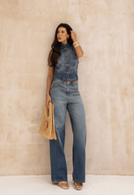 Calça Baggy Bastille Dirty Wash